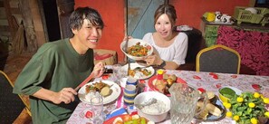 Opções para refeição ao ar livre