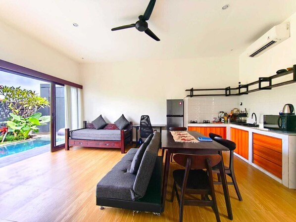 Villa Exclusive, 2 chambres | Coin séjour