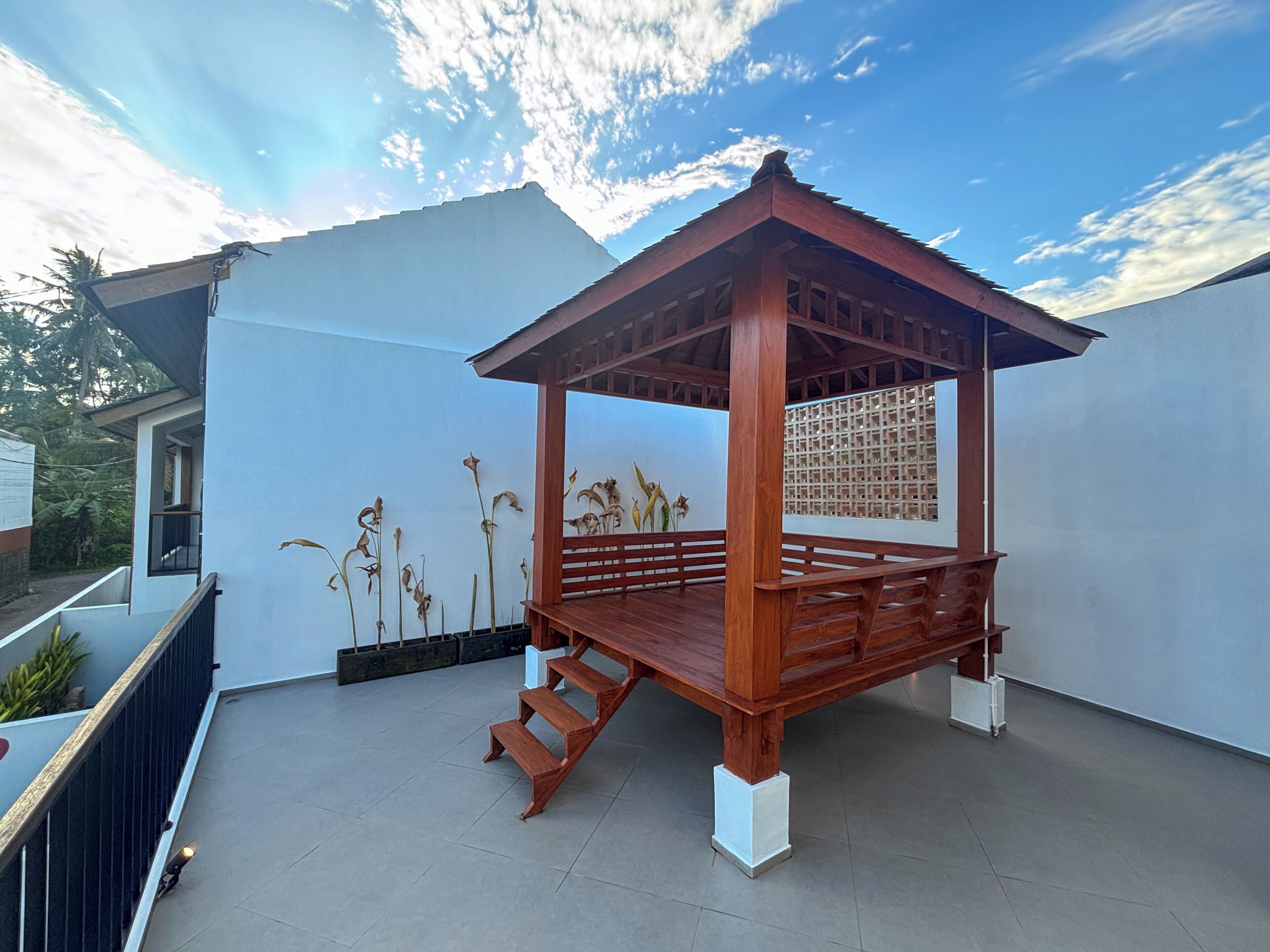 Terraza en la azotea