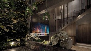 Suite estudio familiar, vista al patio | Lobby