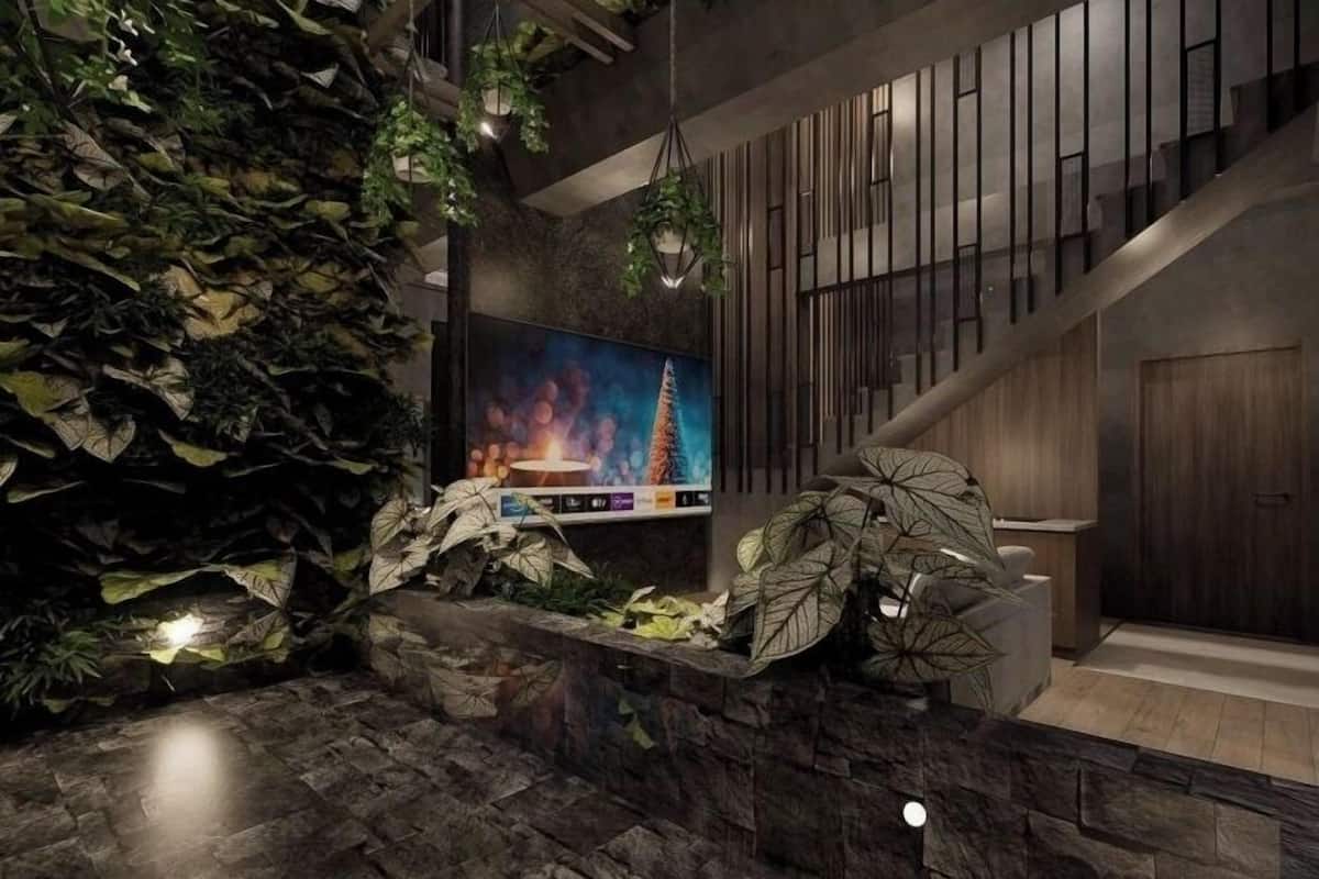 Familie studio suite, uitzicht op de binnenplaats | Lobby