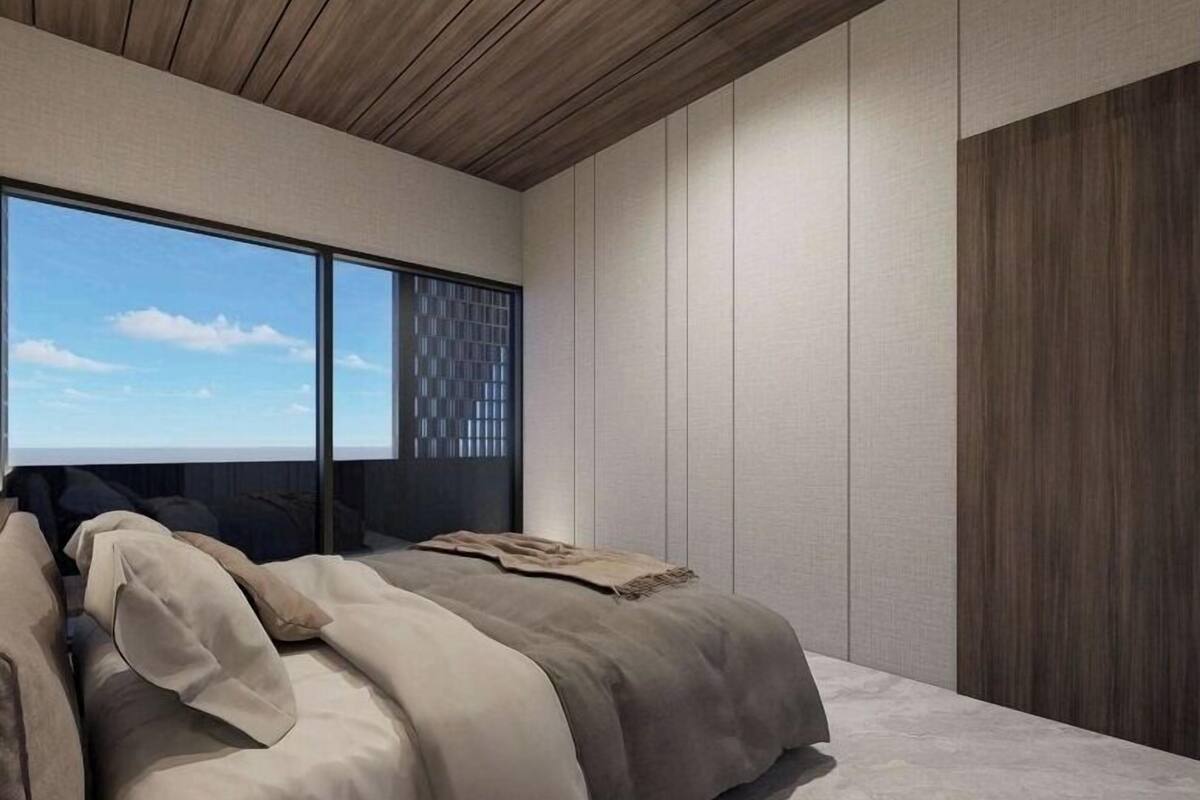 Familie studio suite, uitzicht op de binnenplaats