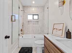 Bathroom - LA Icon House. Murals, KAWS Art & Chef’s Kitchen (Burbank)