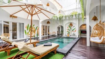 Basic Studio, Balcony, Courtyard View | Pool | Outdoor pool