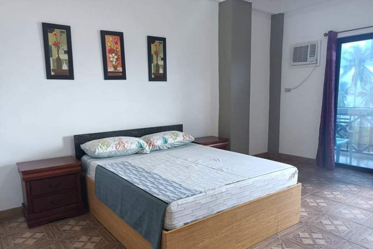 Chambre Double, balcon, vue mer