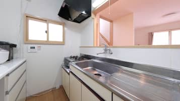 Villa, 2 Bedrooms | Private kitchen | Full-size fridge, microwave, stovetop, rice cooker