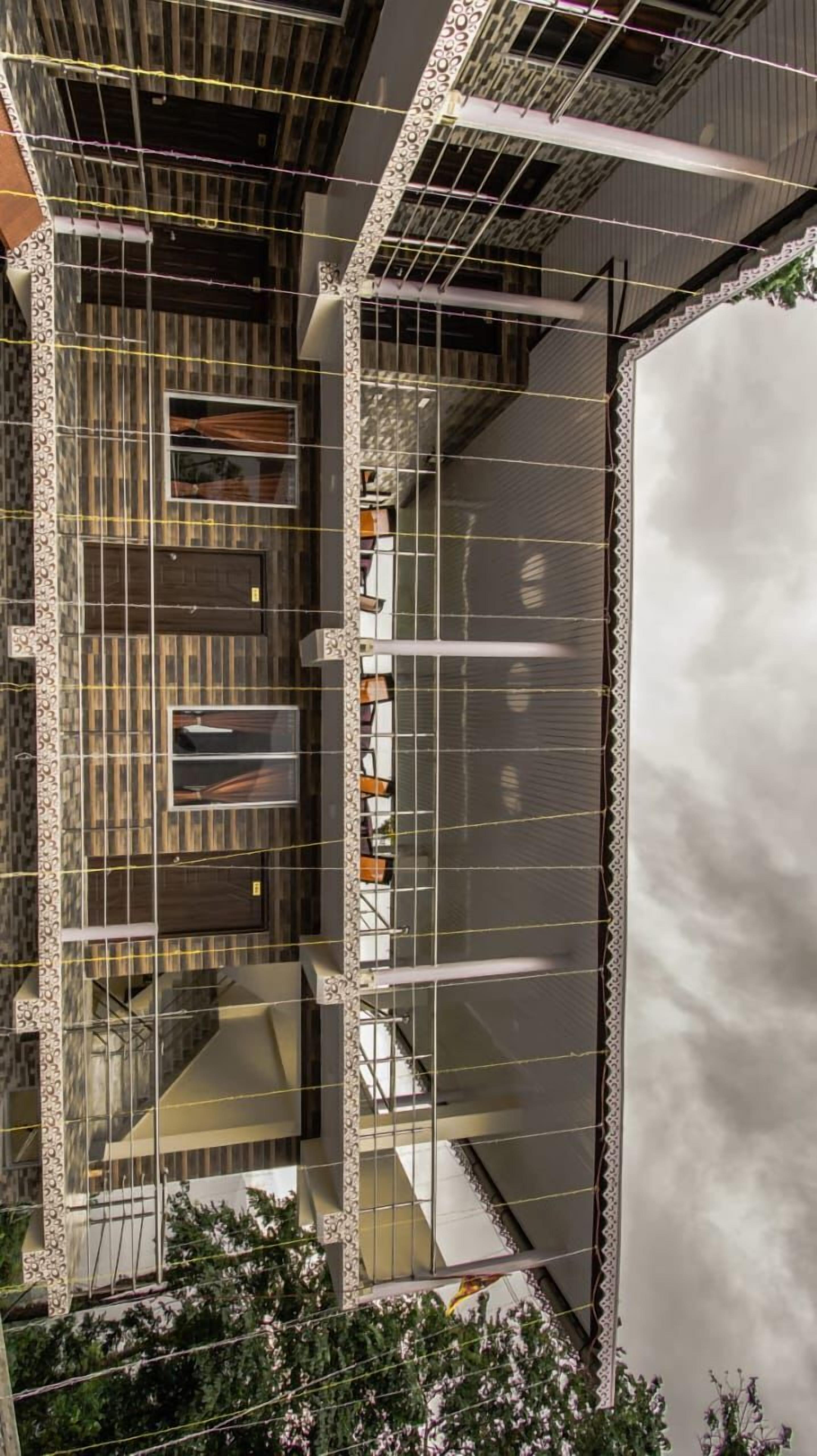 Fassade der Unterkunft