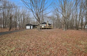Exterior - The Elevated Pine Escape | Hot Tub + Game Room (Albrightsville)