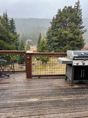 Terrace/patio - Cozy Mtn Home in Breckenridge - Hike Quandary Peak+ Blue Lakes (Breckenridge)