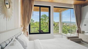 3 bedrooms, internet, bed sheets