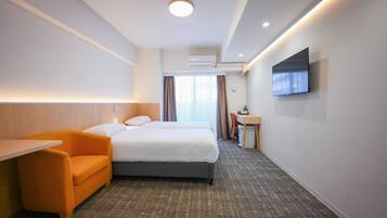 Comfort Twin Room, Balcony, City View | Down comforters, desk, blackout drapes, iron/ironing board