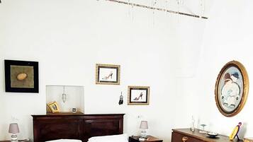 1 bedroom, iron/ironing board, bed sheets