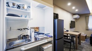 Camera Deluxe con 2 letti singoli | Cucina privata