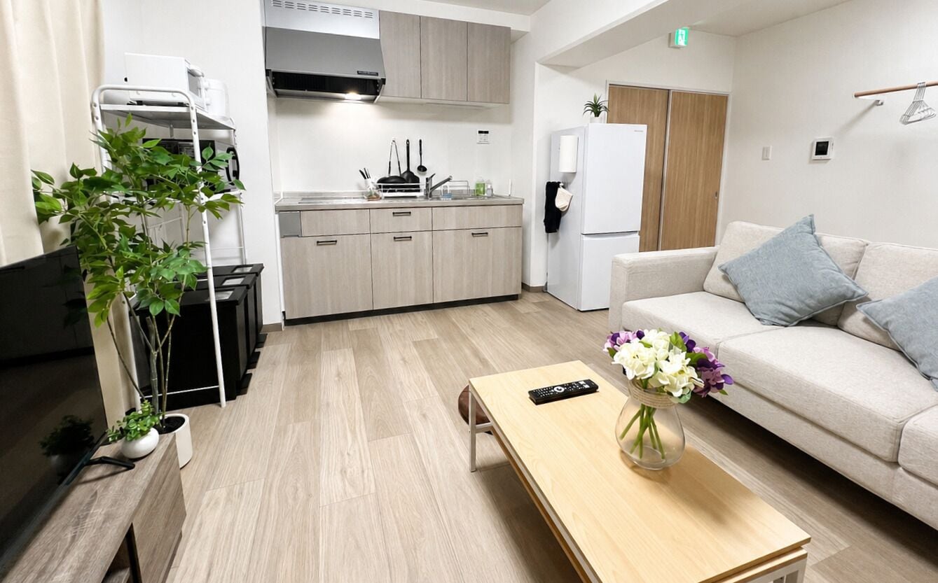 Appartement Deluxe, 3 chambres, non-fumeurs (101) | Coin séjour