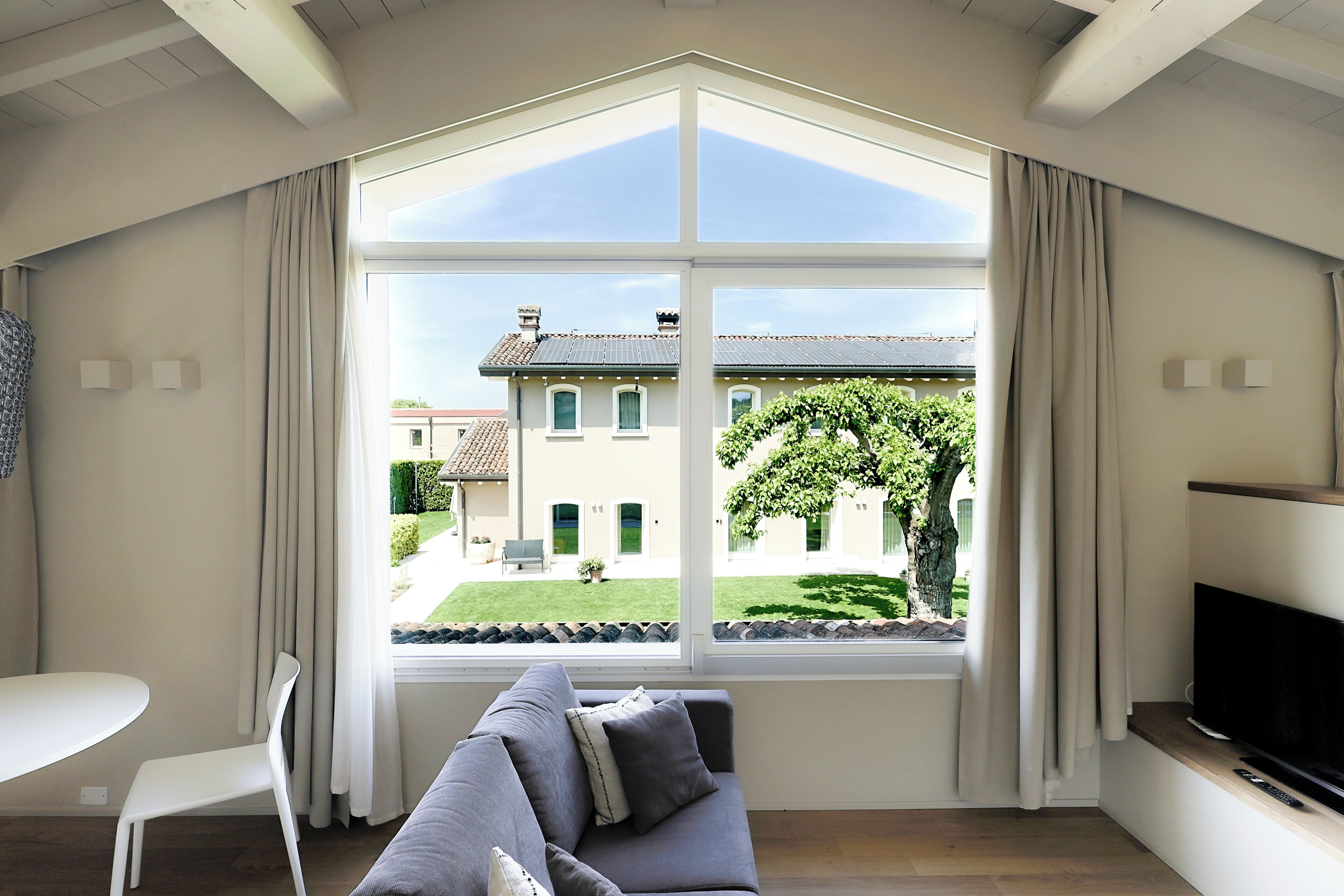 Appartamento, vista giardino | Coin séjour