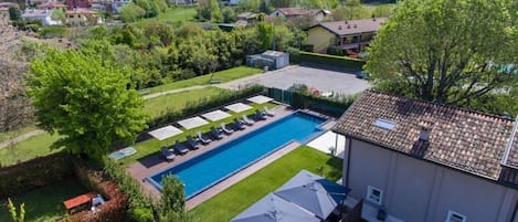 Seasonal outdoor pool