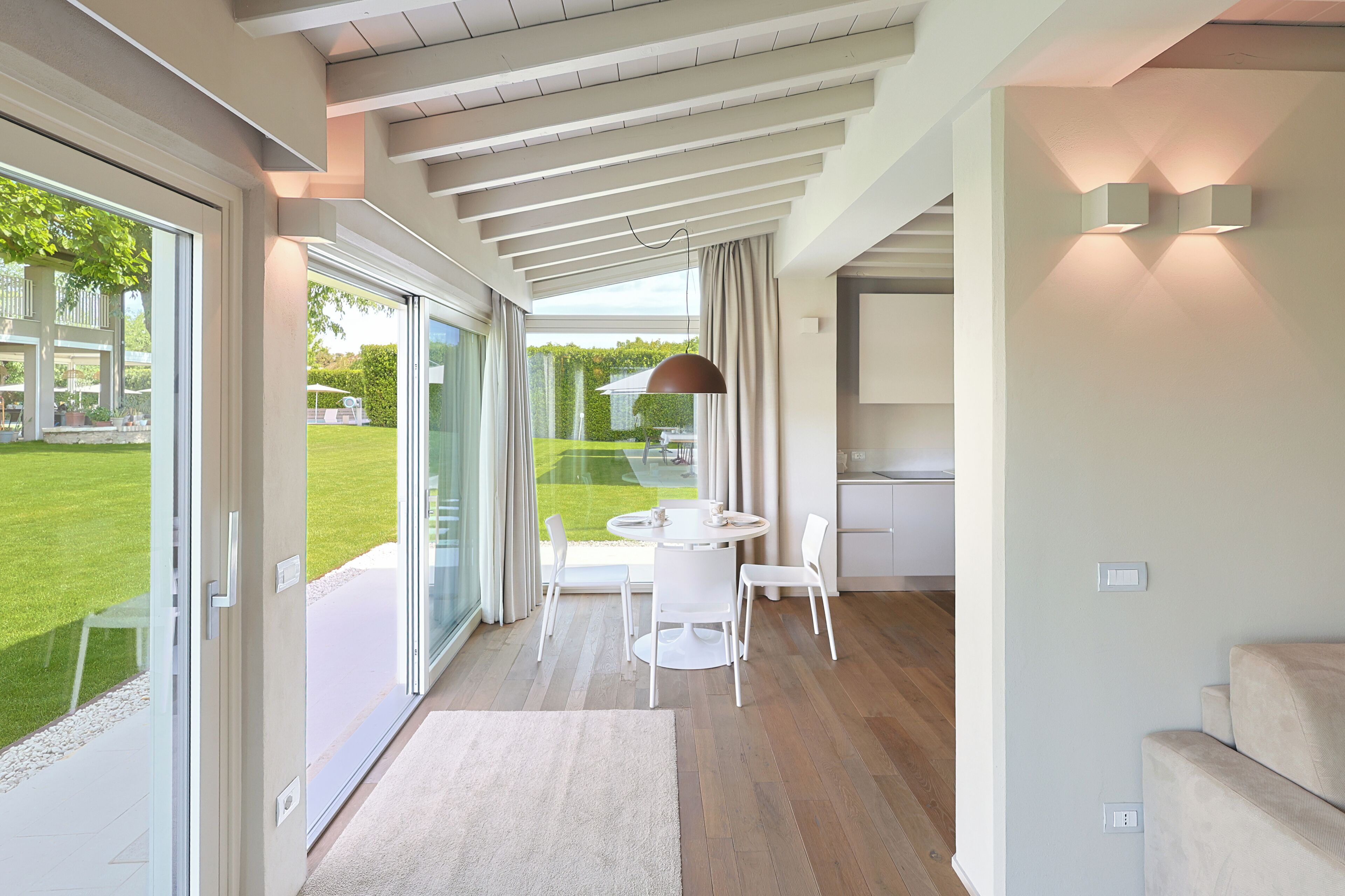 Appartamento, vista giardino | Coin séjour