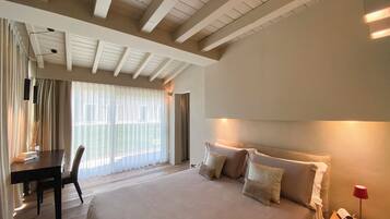 Departamento, vista al jardín