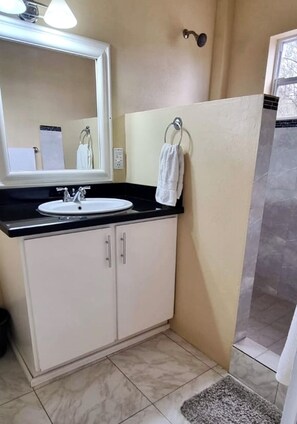 Shower, hair dryer, towels - Castles in Paradise #C5 - by ZenBreak (Savannes)