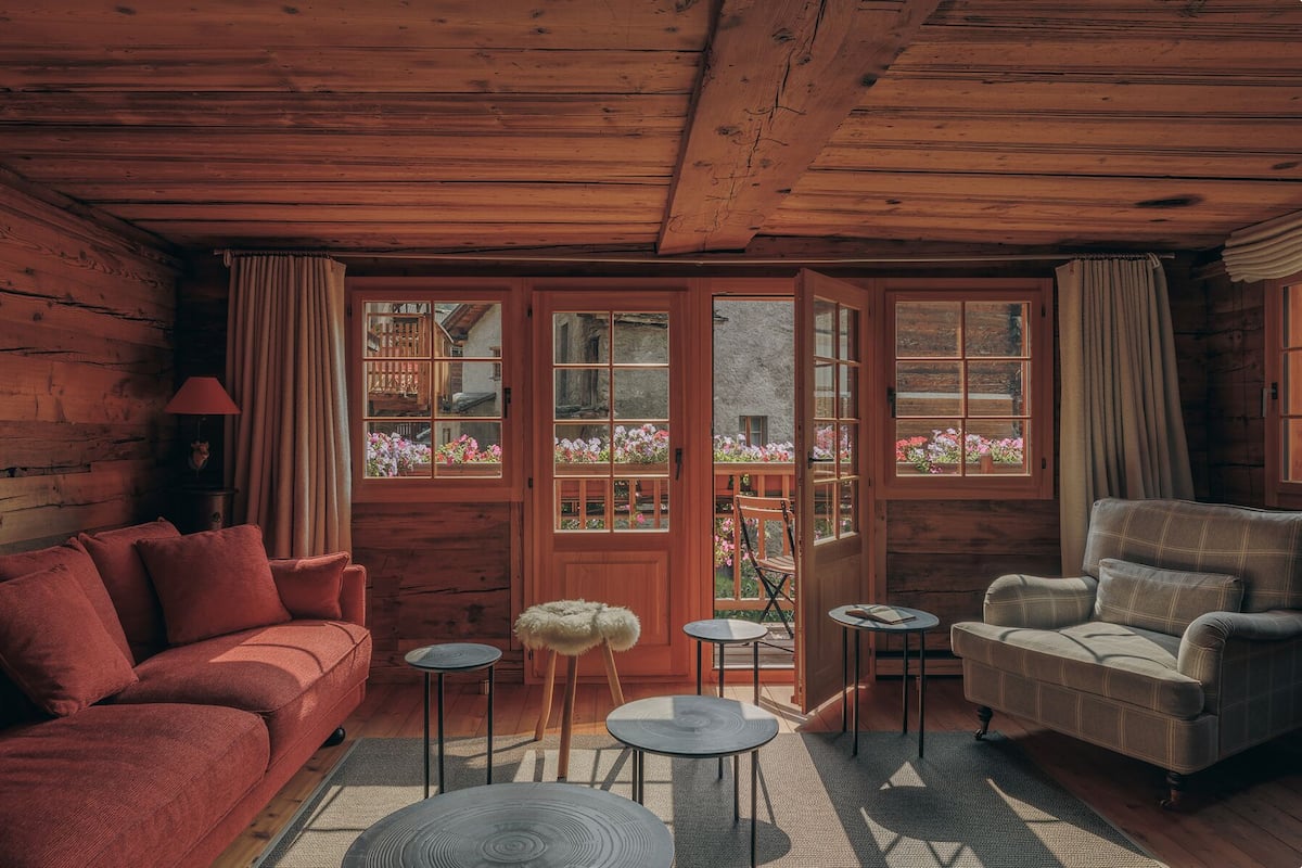 Chalet Chez Berthe | Living area