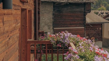 Chalet Chez Berthe | Vista del balcón