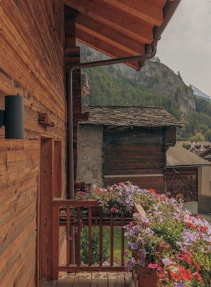 Chalet Chez Berthe | Quang cảnh ban công