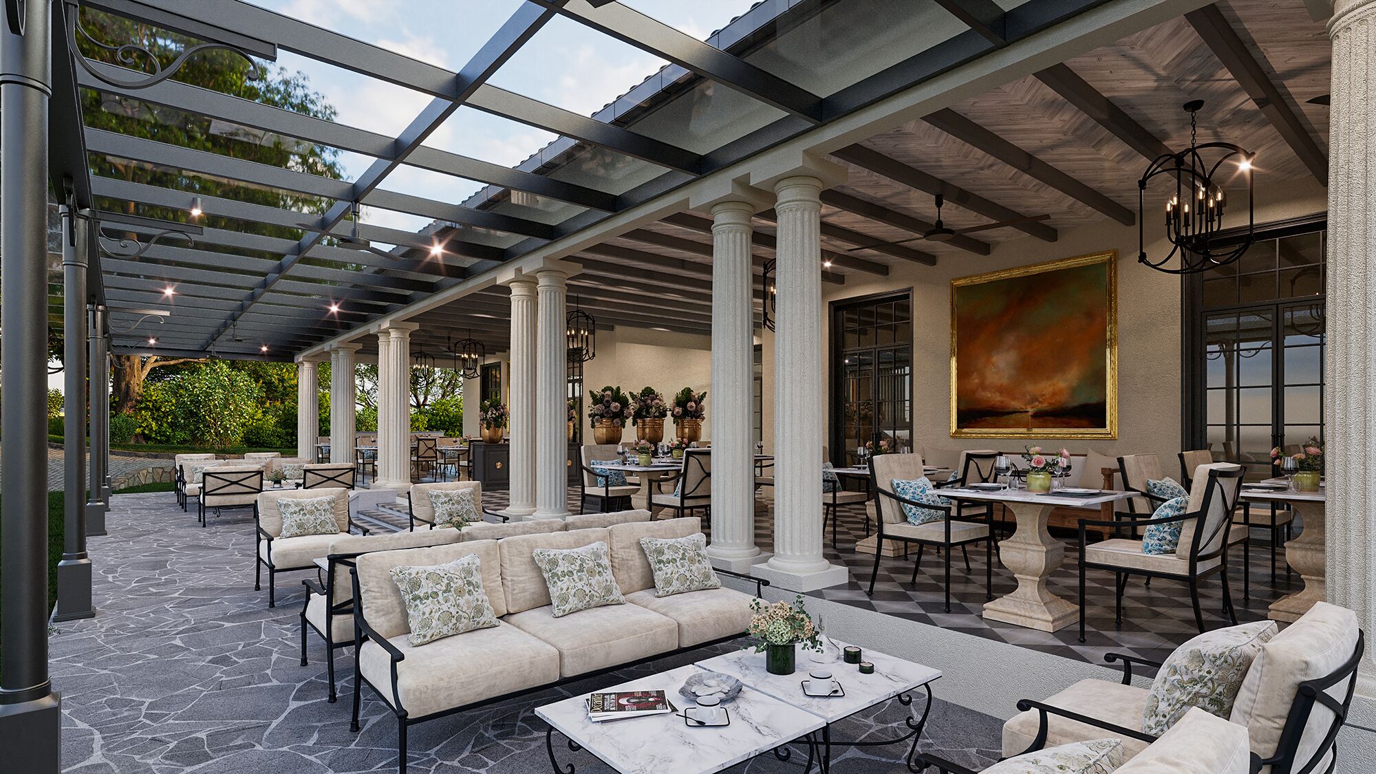 Restauration extérieure