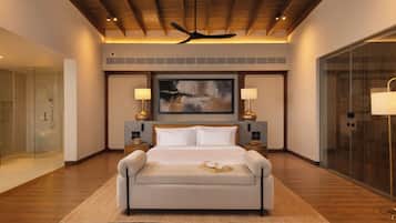 Quarto triplo superluxo, vista para a montanha