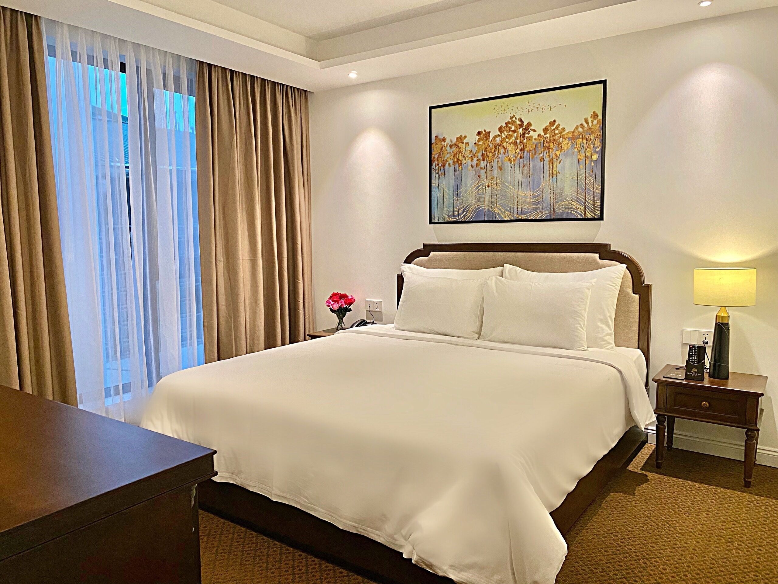 Deluxe Double Room | Blackout drapes, iron/ironing board, WiFi (free)