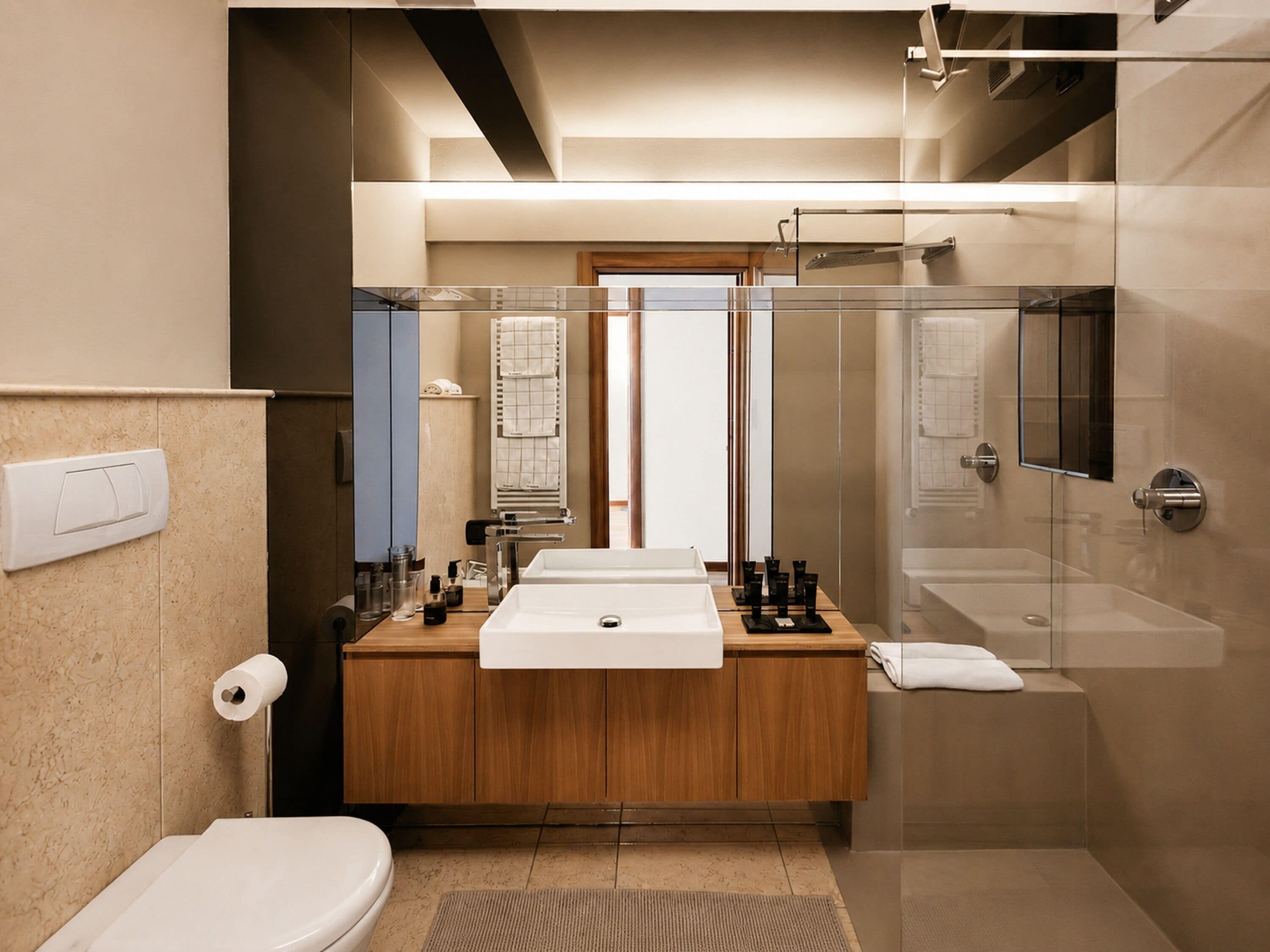 Appartamento Deluxe, balcone, vista lago | Bagno | Bidet