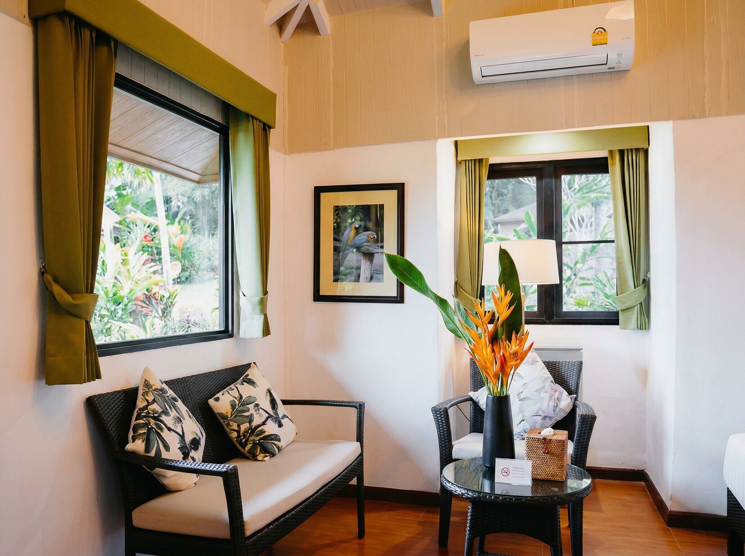 Vila Deluks | Area keluarga | Perapian dan meja tenis meja