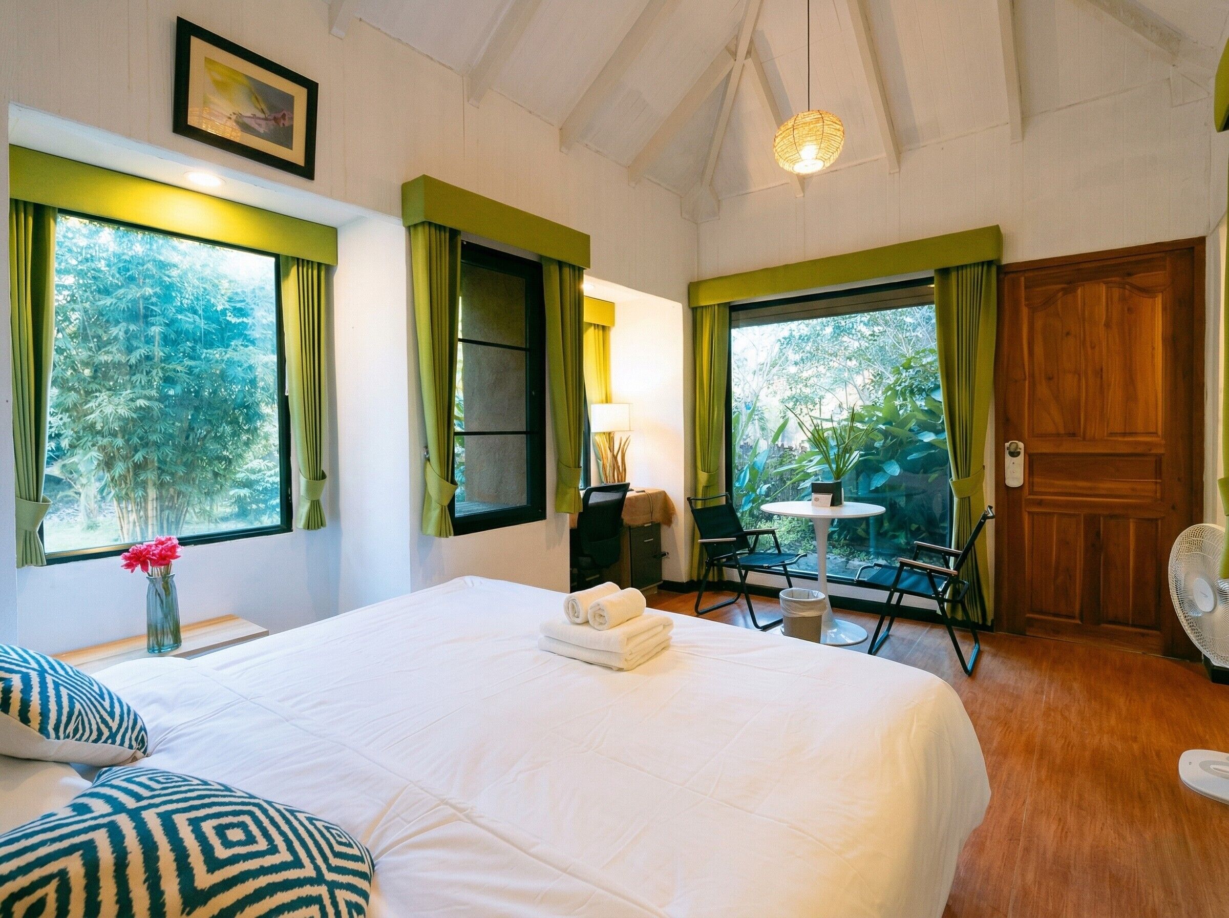 Villa Grand, vista giardino