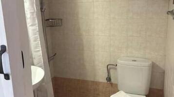 Dusche, Haartrockner, Seife