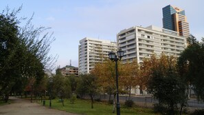 Deluxe appartement, balkon, uitzicht op stad | Exterieur