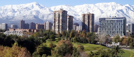 Standard Apartment, Balcony, Mountain View | Terrace/patio