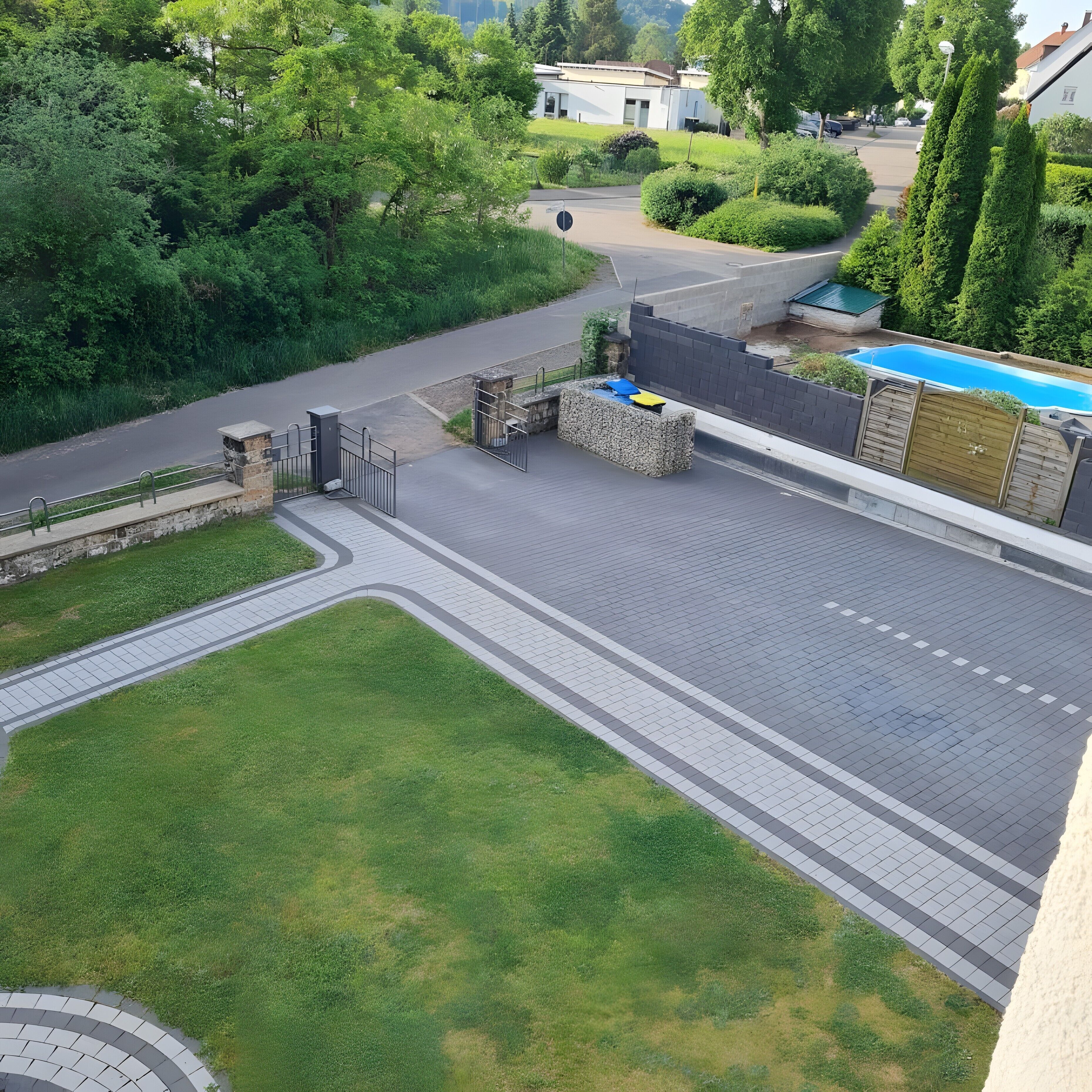 Enceinte de l’hébergement