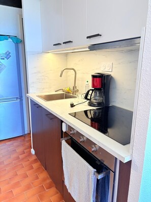Fridge, oven, dishwasher, coffee/tea maker - St Cyprien, superb bright apartment with large terrace (Saint-Cyprien)
