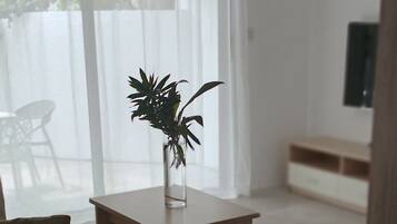 Habitación Deluxe doble | Zona de estar