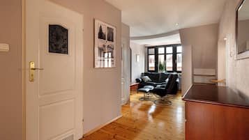 Family Apartment, Balcony | Living area