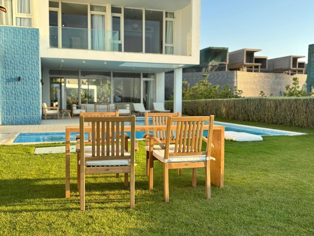 Villa, 5 Bedrooms, Sea View | Outdoor dining
