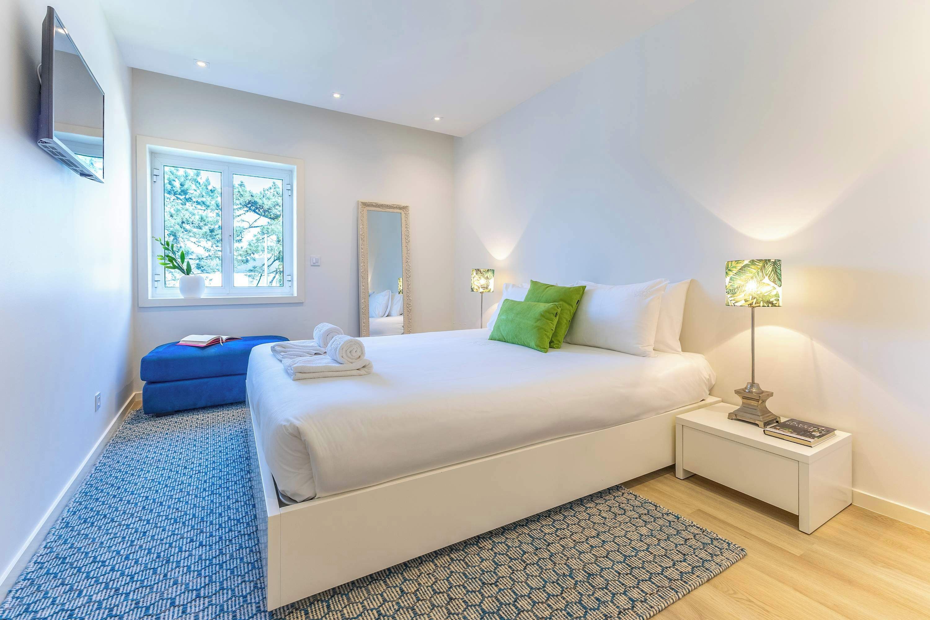 2 slaapkamers, een strijkplank/strijkijzer, wifi, beddengoed