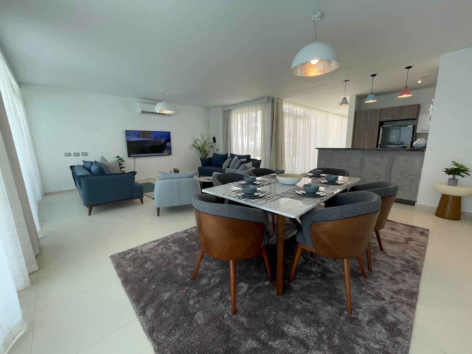 Vila, 5 kamar tidur, pemandangan laut | Interior