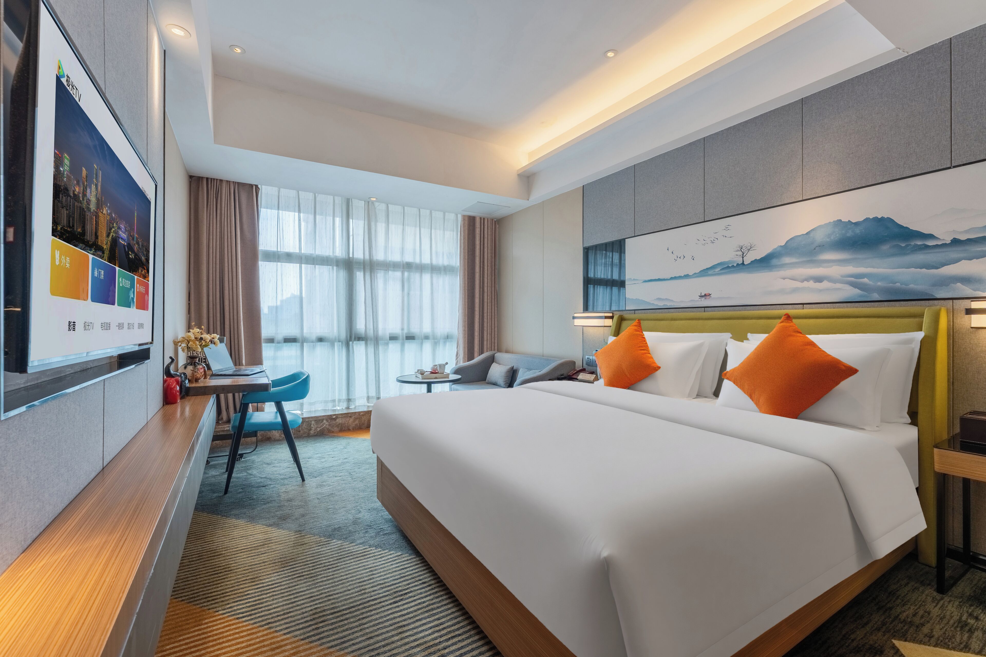 Phòng đôi Superior, quang cảnh thành phố