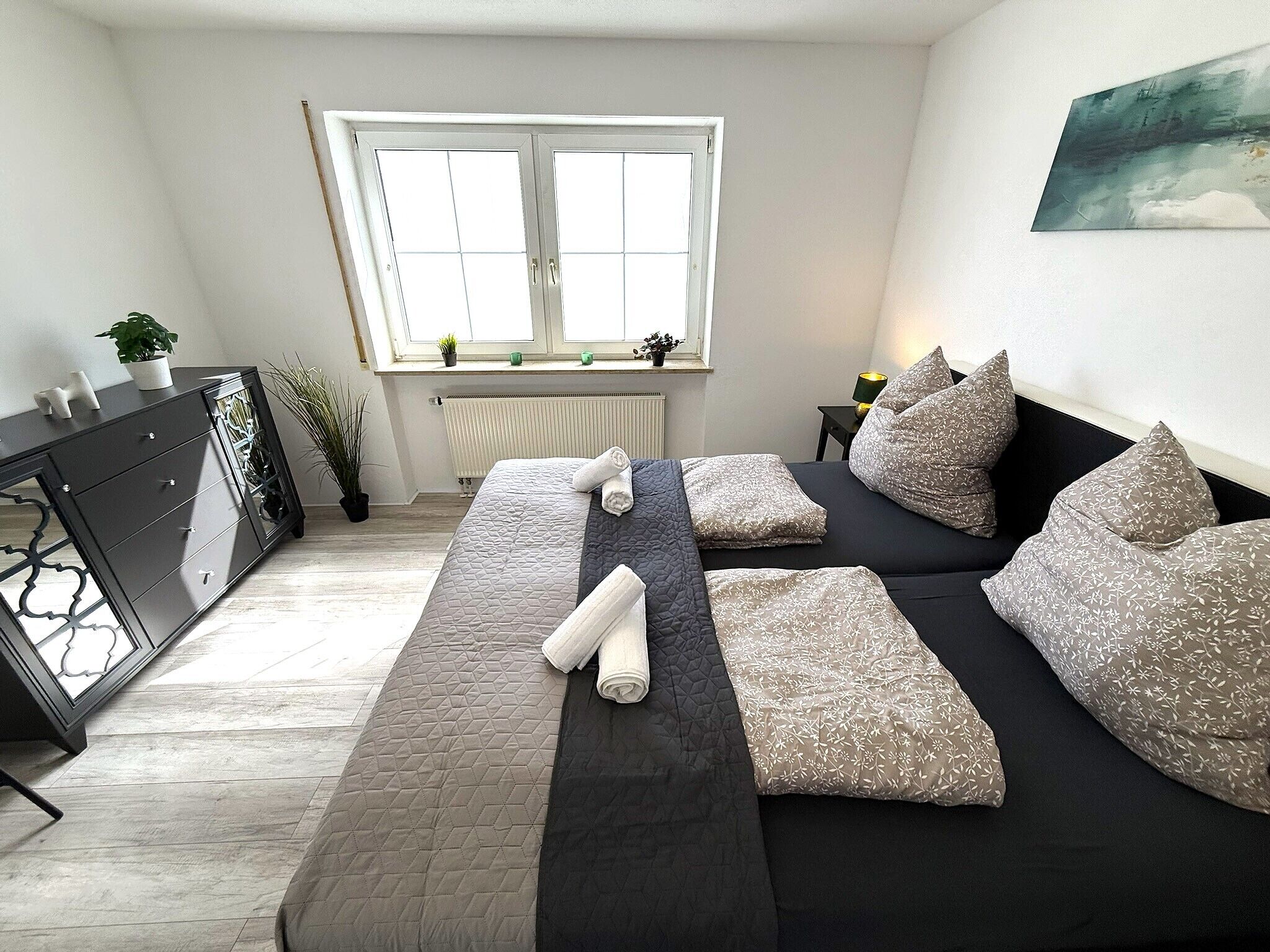 1 Schlafzimmer, Bügeleisen/Bügelbrett, kostenloses WLAN, Bettwäsche