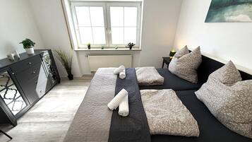 1 Schlafzimmer, Bügeleisen/Bügelbrett, kostenloses WLAN, Bettwäsche