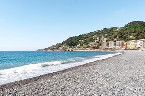 On the beach