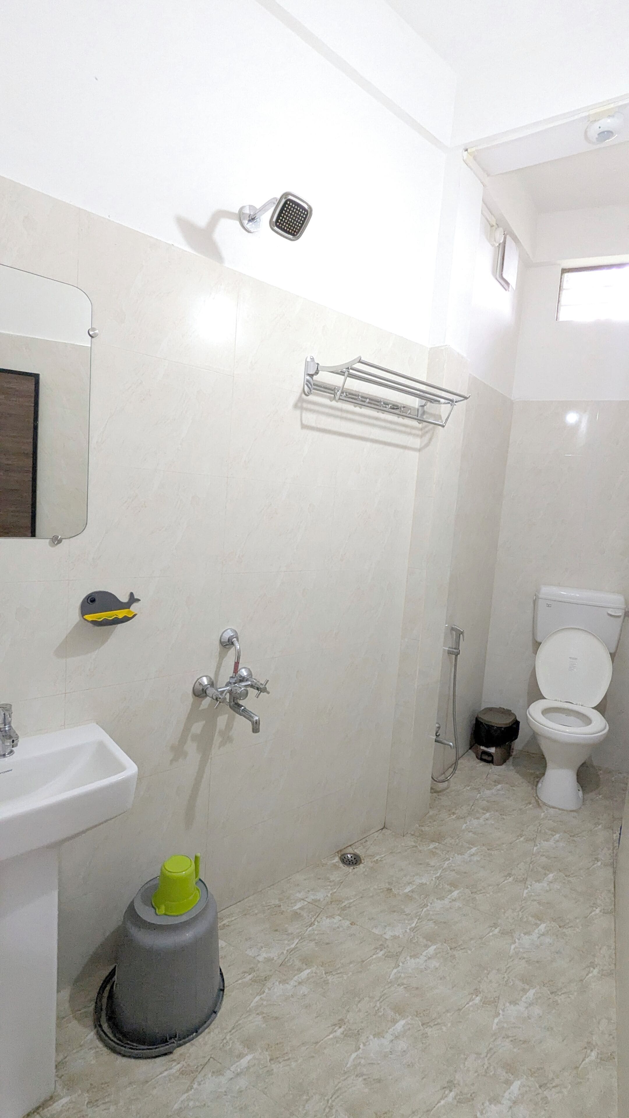 Deluxe Double Room, Balcony, City View | Bathroom