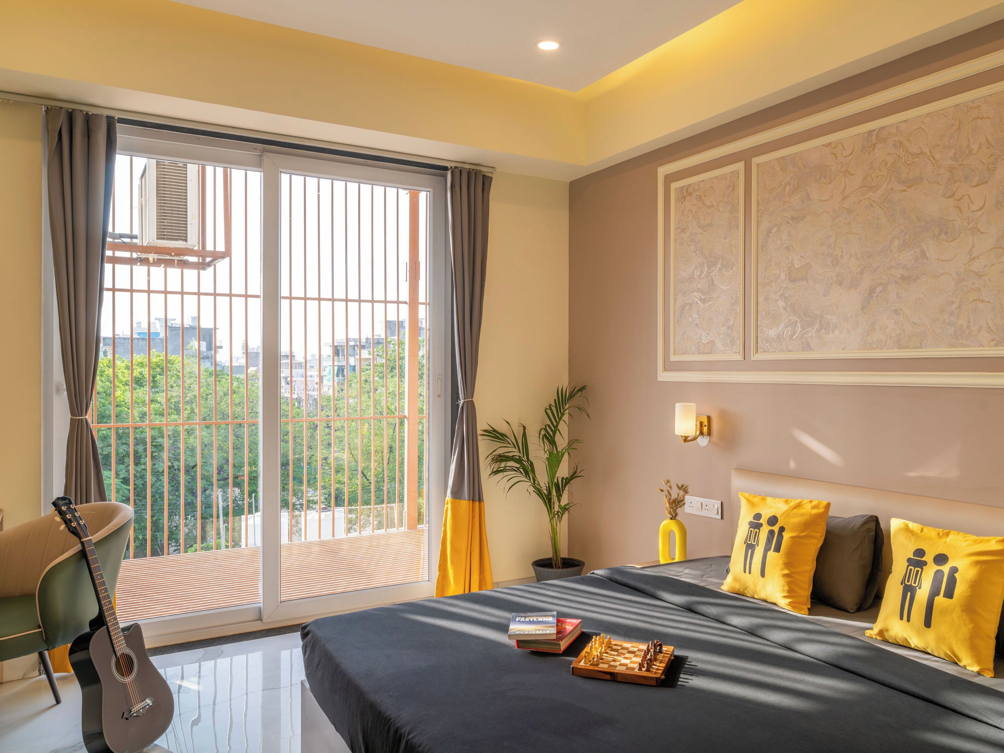 Superior Double Room with City View | Blackout drapes, free WiFi, bed sheets