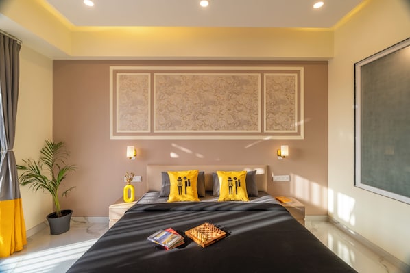 Cortinas blackout, wifi gratis y ropa de cama 