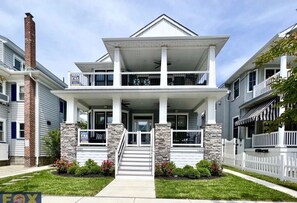 Exterior - Ocean City Escape: 4BR Condo Minutes from Beach, 2 Car Spaces w/ Private Garage (Ocean City)